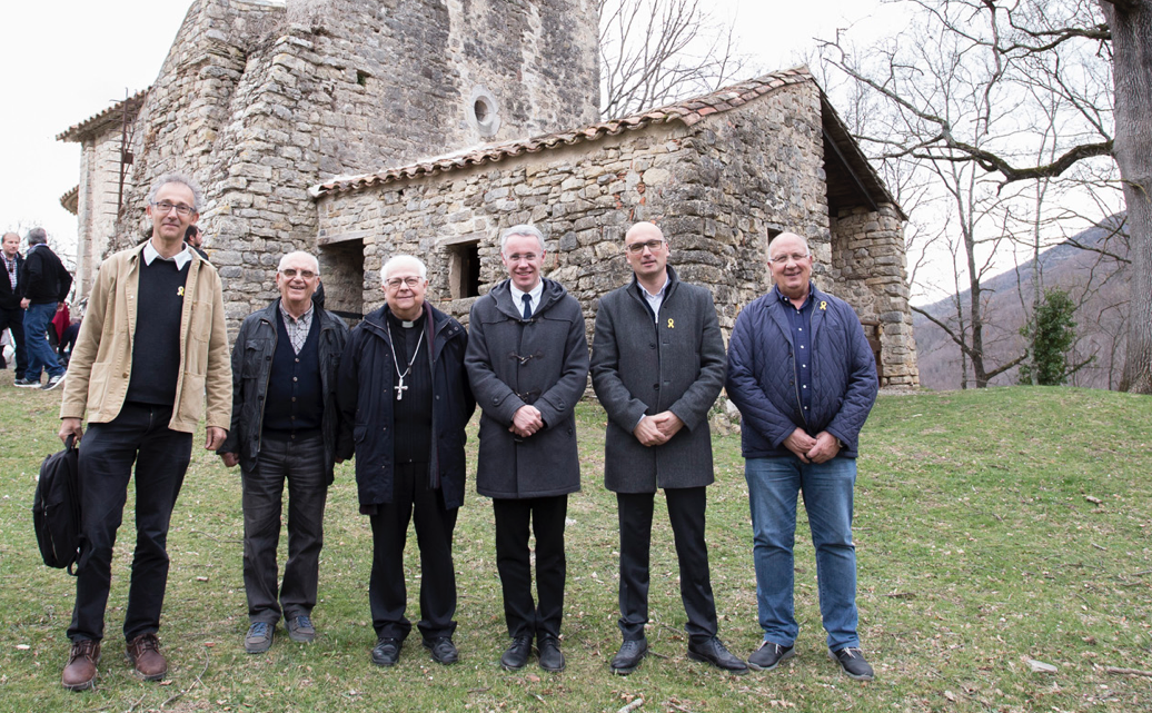 Inaugurada la restauració de l’església de Sant Valentí de Salarsa