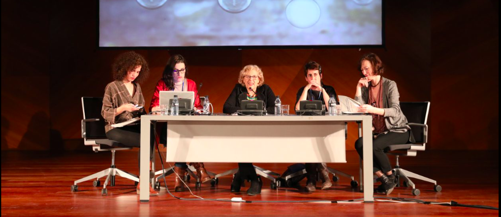 Manuela Carmena i el seu equip presenten el Consell de Cultura de la ciutat