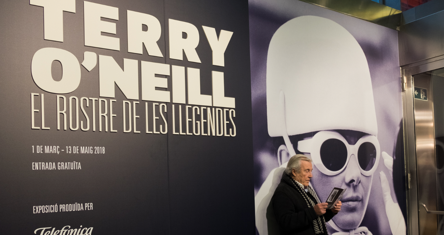 L’exposició de Terry O’Neill supera el miler de visitants a la Filmoteca