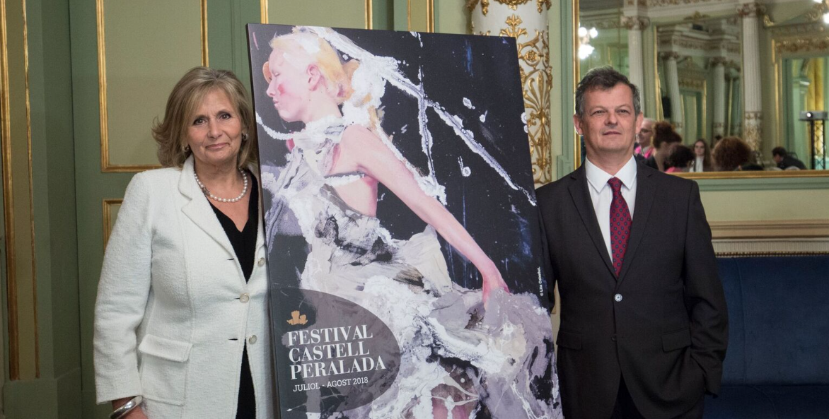 Lita Cabellut, autora del cartell del Festival Castell de Peralada