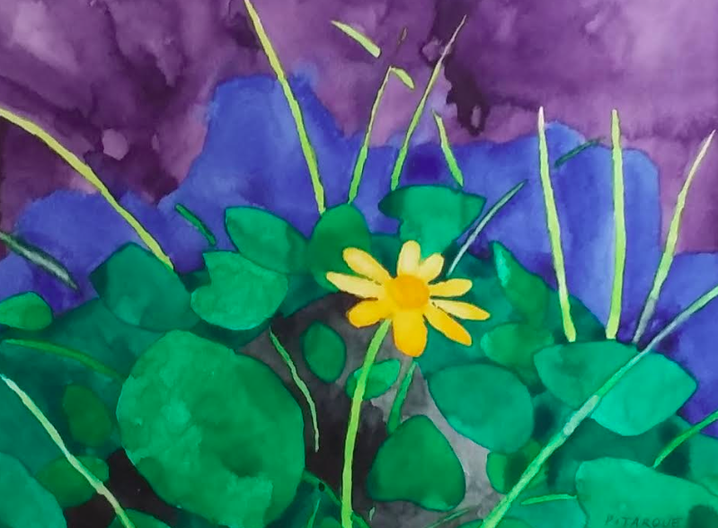 Eulàlia Isabel Rodríguez Pitarque: aquarel·les íntimes i vegetals