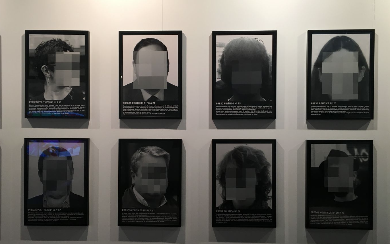 Santiago Sierra presenta l\'obra censurada a Arco 2018, a Madrid i València