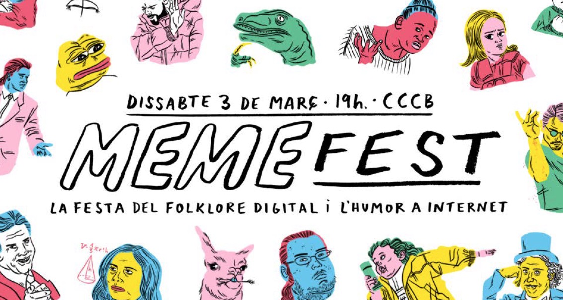 Arriba al CCCB “MEMEFEST”, la festa de l’humor i el folklore digital