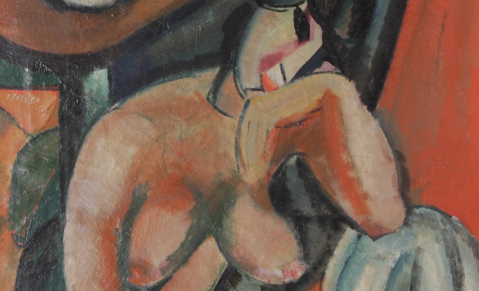 Un oli de Celso Lagar del 1917, a subhasta a La Suite