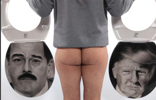 Tapes de vàter de David Gatta per Maduro i Trump