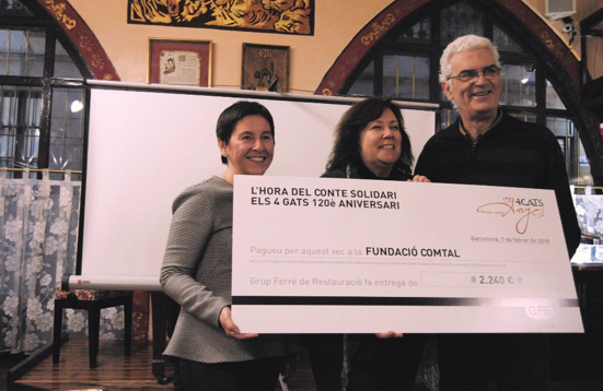 Cloenda dels actes del 120è aniversari dels 4 Gats