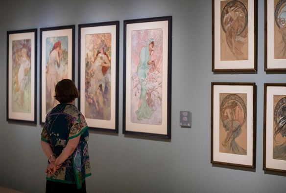 L\'Art Noveau d\'Alphonse Mucha al Palau de Gaviria