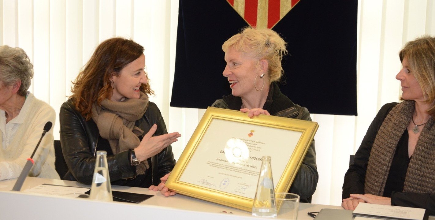 Gabriel Ferrater i Rudolf Häsler, Fills Predilectes de Sant Cugat