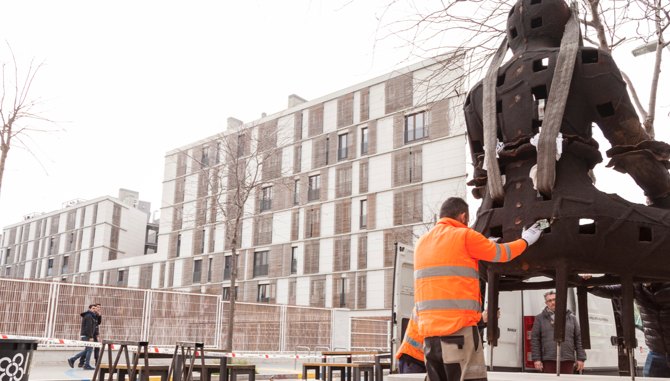 La Fundació Vila Casas fa donació a la ciutat de tres escultures de Xavier Mascaró