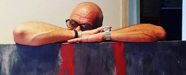 Les pintures abstractes de David Creus a la Galeria Petit Atelier