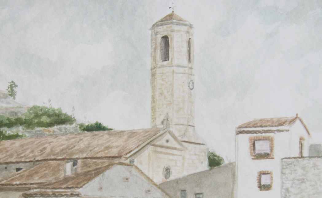 Joan Mañé Fort a l\'Ermita de Sant Antoni