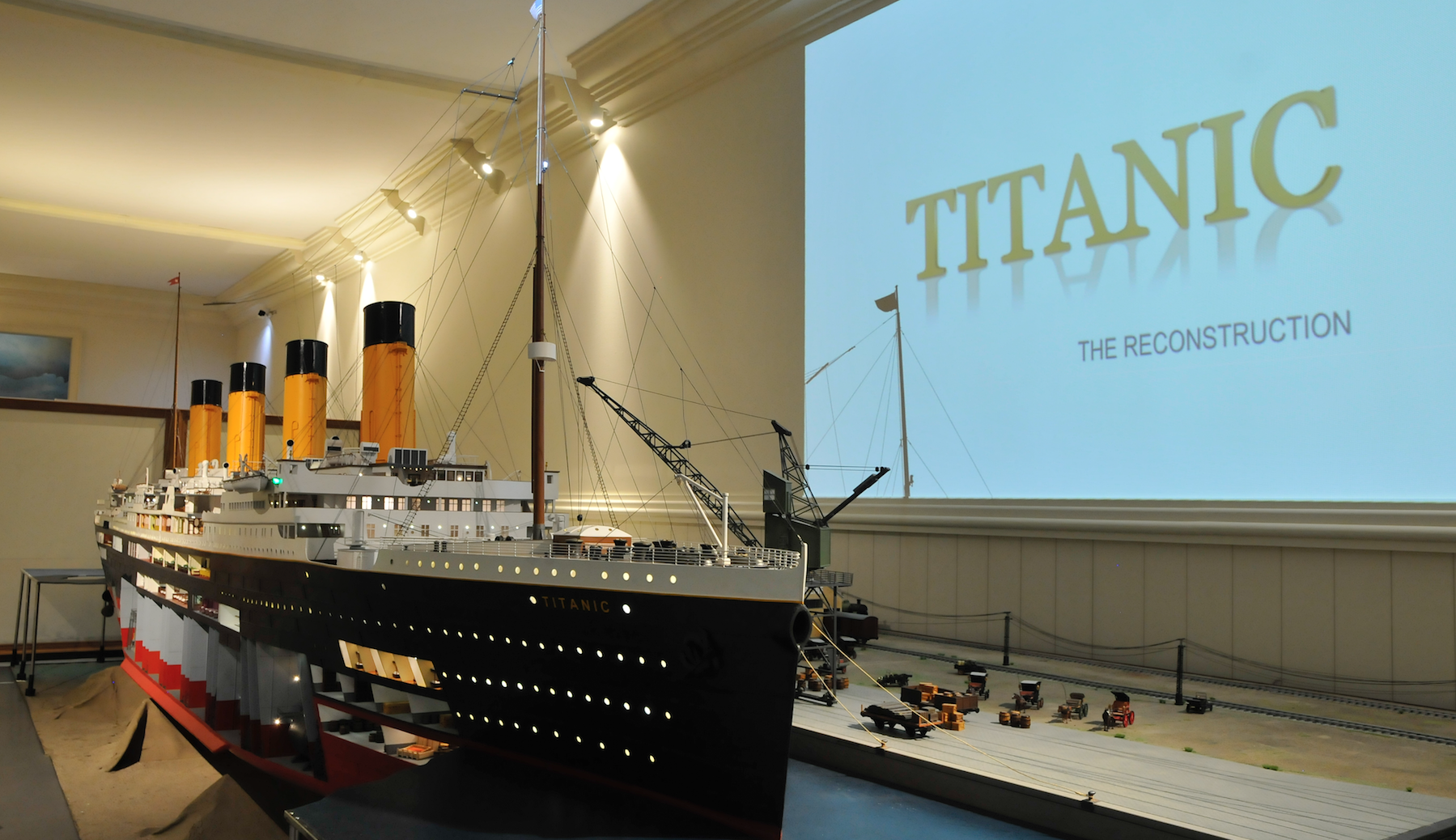 El Museu Marítim de Barcelona exposa “Titanic: the reconstruction”