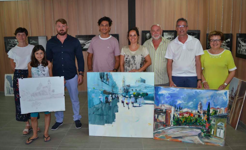 Juan Antonio Álvarez guanya el I Concurs de Pintura Ràpida