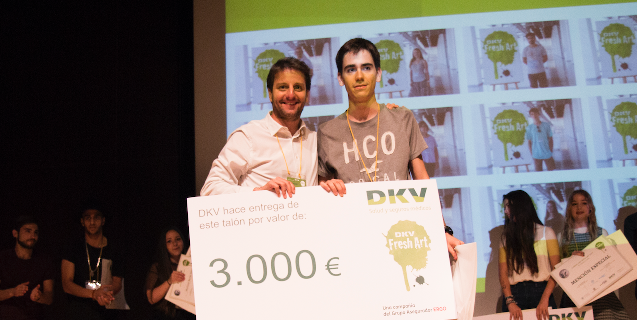 Javier Martínez guanya el concurs DKV Fresh Art