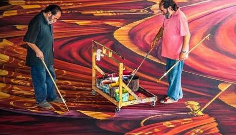 Visita comentada pels germans Castells i Planas al Museu de Granollers