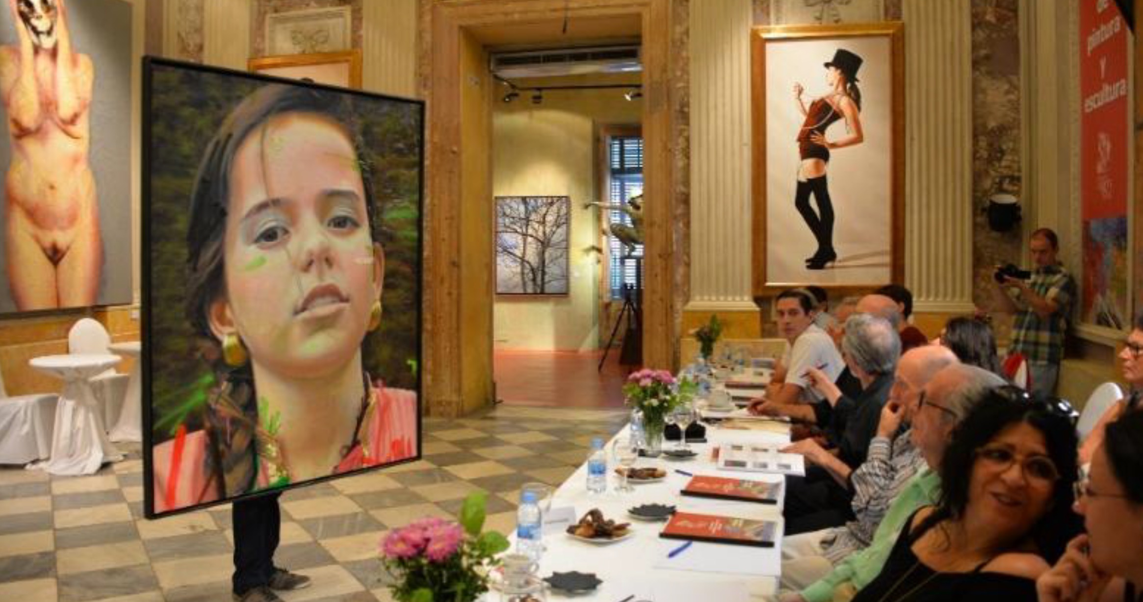 Es reuneix a Barcelona el jurat del concurs de Pintura i Escultura ‘Figurativas’ 2017