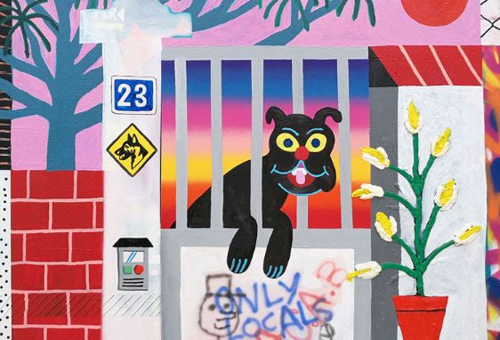 L\'obra reflexiva de Louis Lambert a la Delimbo Gallery