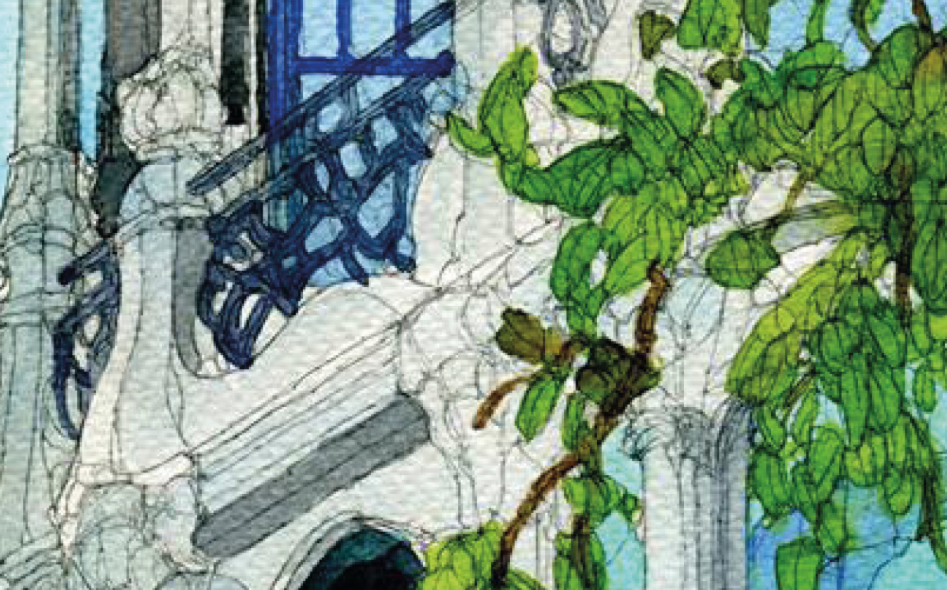 Aquarel·les de Miguel Ángel Ibarz a Blue Frame Gallery