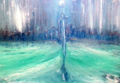 Enric Puigsegur a la sala d\'art La Punxa