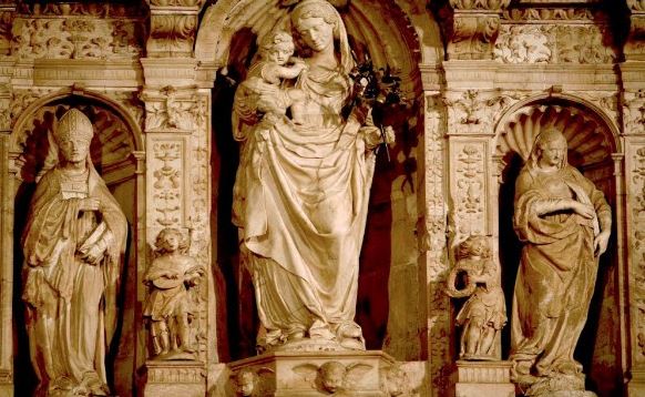 Catalonia Sacra explica el retaule major de Poblet