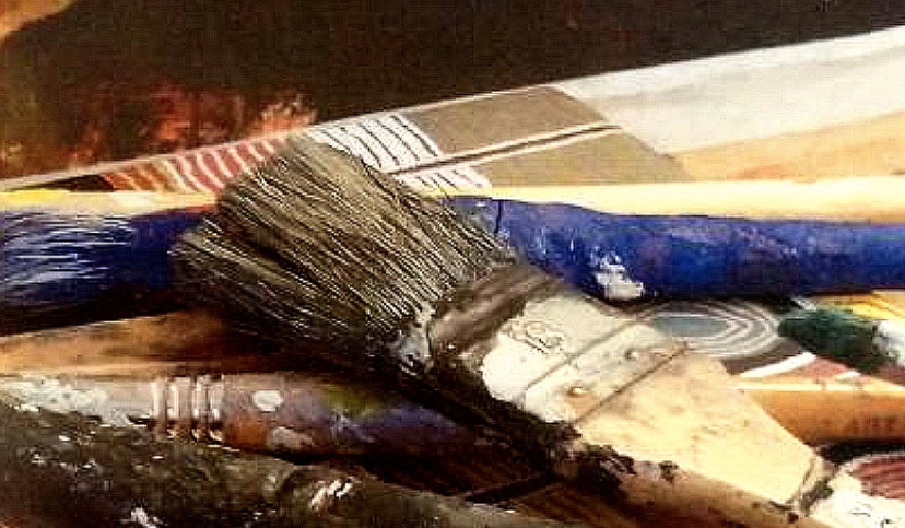 Col·lectiva de pintura a l\'Espai d\'Art de Finques Saura