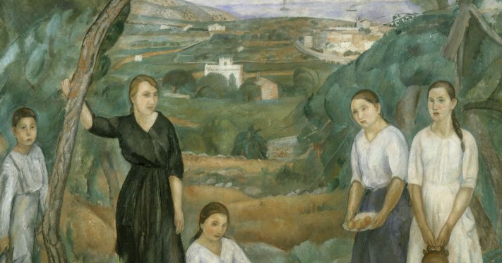 El Museu de Maricel ret homenatge al paisatge de Joaquim Sunyer