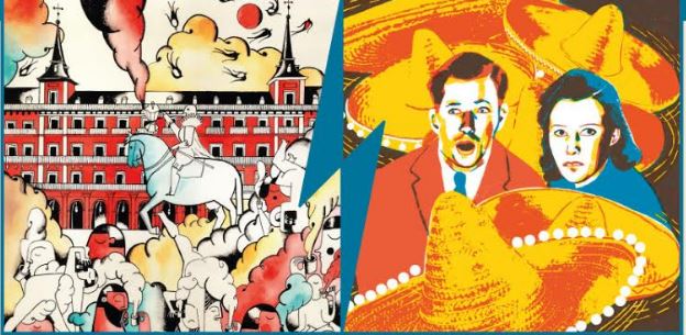 Els il·lustradors Roberto Maján i Sonia Pulido a La Fiambrera