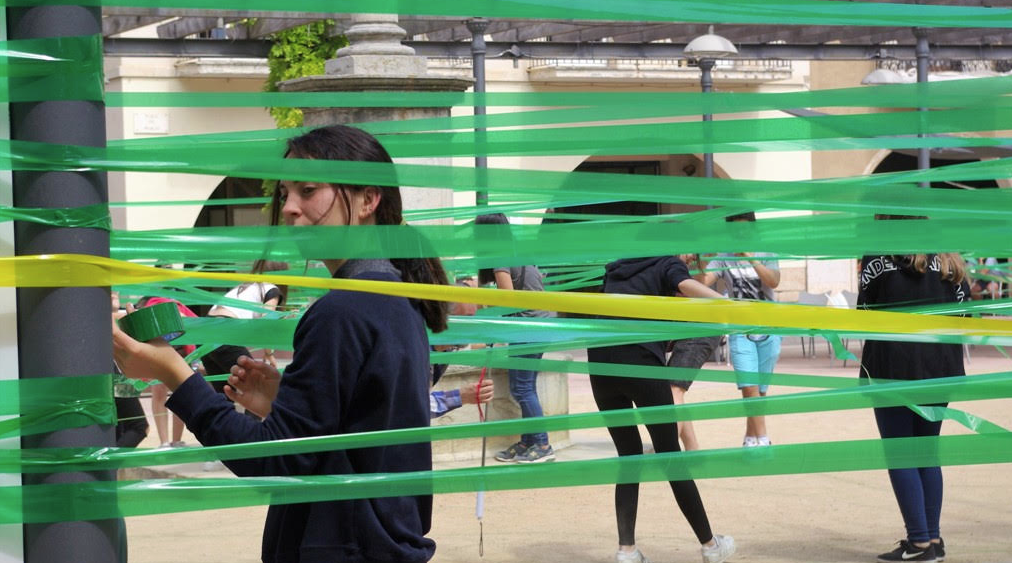 Aleph i alumnes de batxillerat \