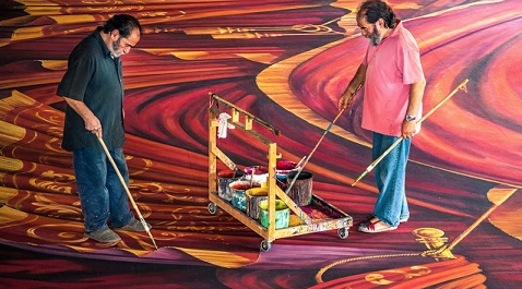 Josep i Jordi Castells al Museu de Granollers