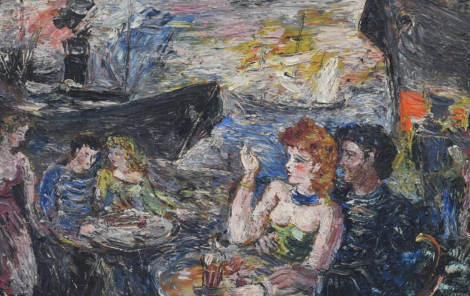 Frau a la Galeria Montenegro