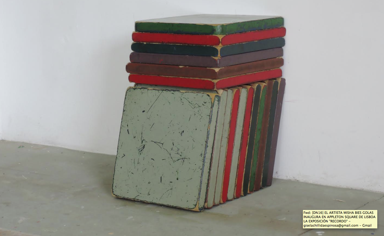 L\'artista Misha Bies Golas a Appletton Square