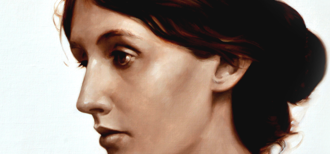 Lluís Ribas presenta el retrat de Virgínia Woolf