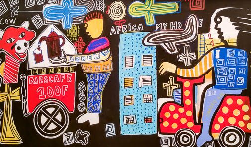 L\'Street Art de SAADIO a la Galeria Out of Africa