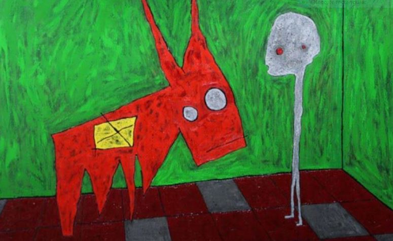 La pintura introspectiva d\'Eric Bocanegra a l\'Espronceda