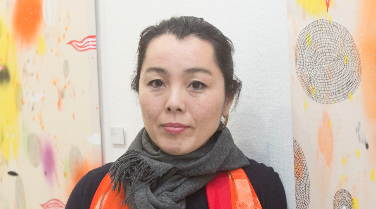 La pintura de Fumiko Negishi arriba a la Galeria Quatre