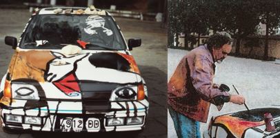 La Col·lecció Bassat presenta noves adquisicions i un cotxe pintat per Guinovart