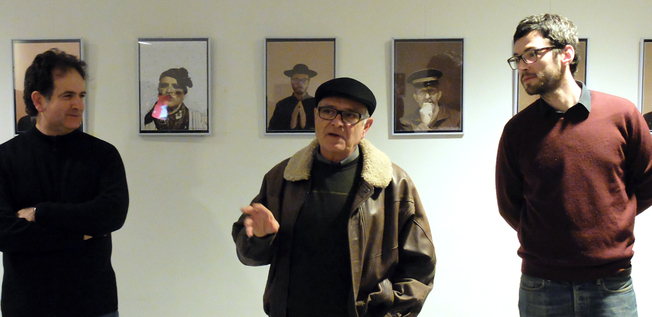Exposició fotogràfica a la sala de descans del Cinema Truffaut