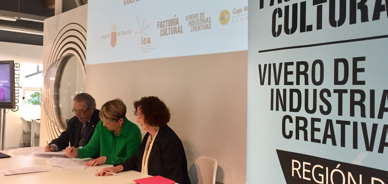 El Govern regional de Múrcia aposta per la Factoria Cultural, presidida per Rosina Gómez-Baeza