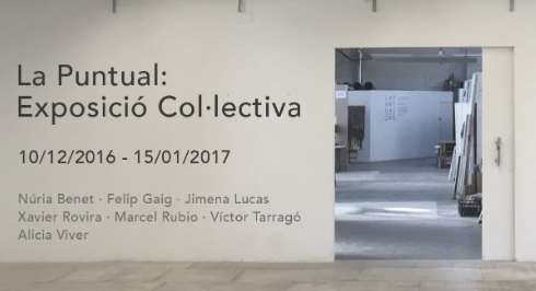 Col·lectiva dels artistes residents a La Puntual
