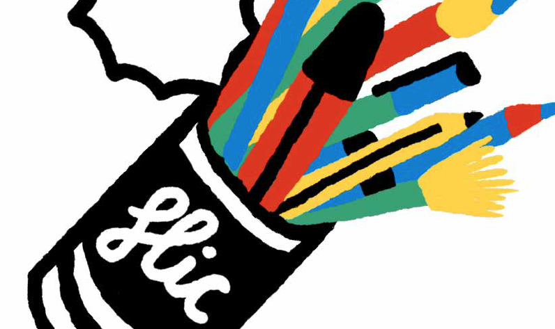 Subhasta d\'il·lustracions benèfica dins del festival Flic