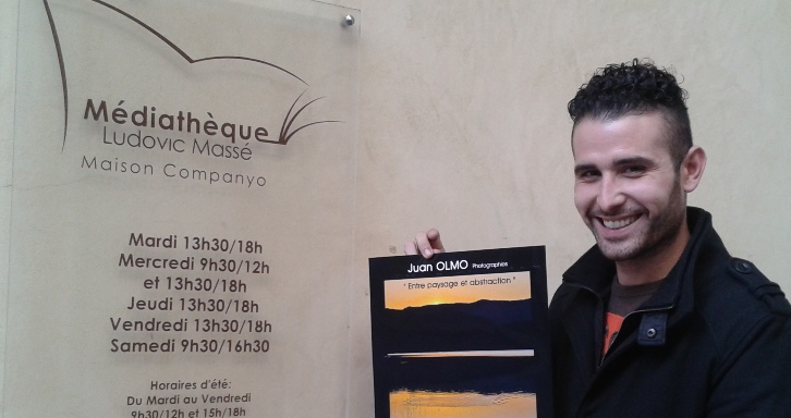 Juan Olmo exposa a la Médiatheque Ludovic Massé