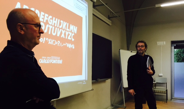 Presentació de la tipografia Fontserè a la Universitat de Girona