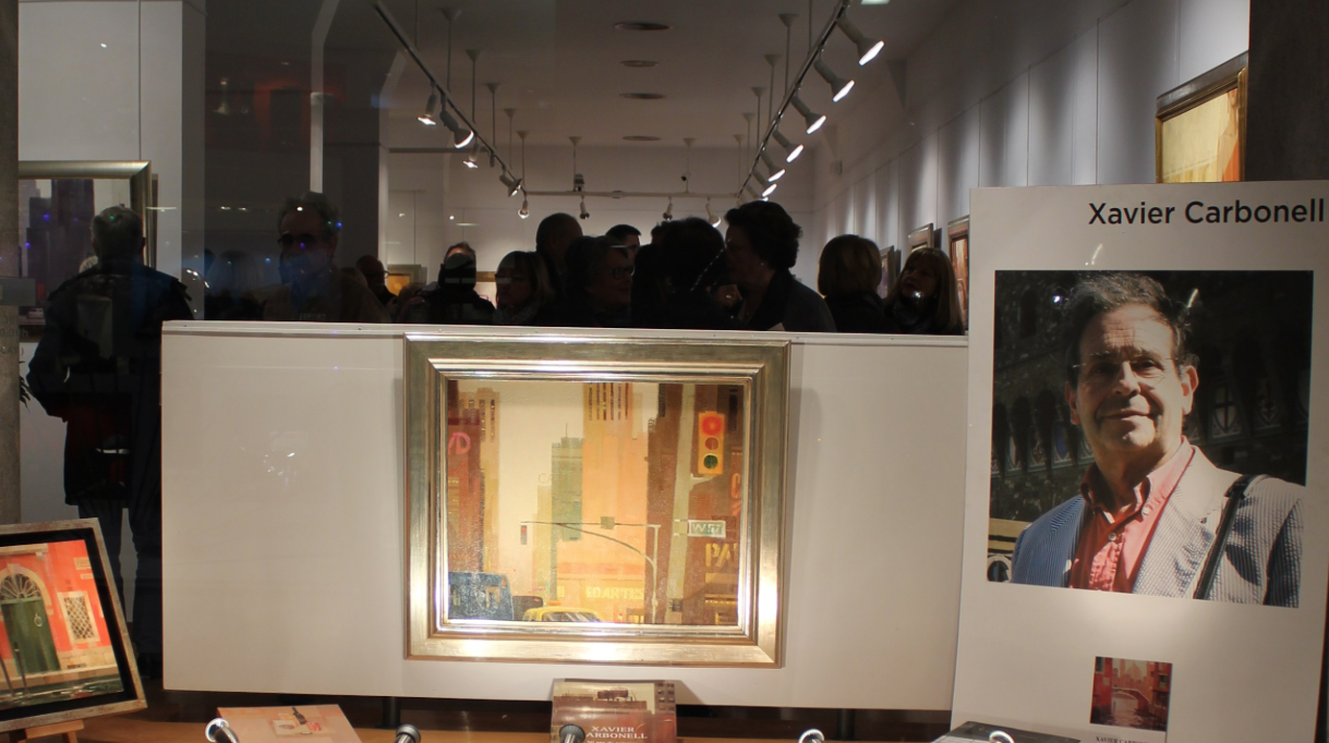 Homenatge a Xavier Carbonell a la Galeria El Claustre