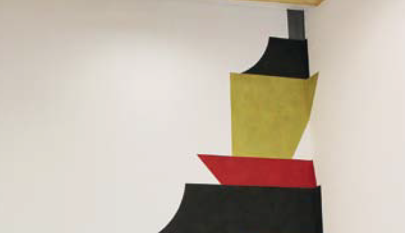 “Wall drawing”, de Tremlett, a la galeria Miguel Marcos, que prorroga l’exposició