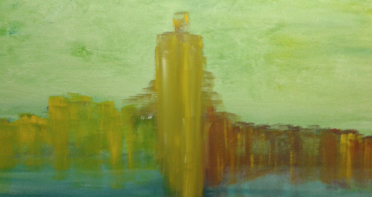 Enric Puigsegur a la sala de Can Mià