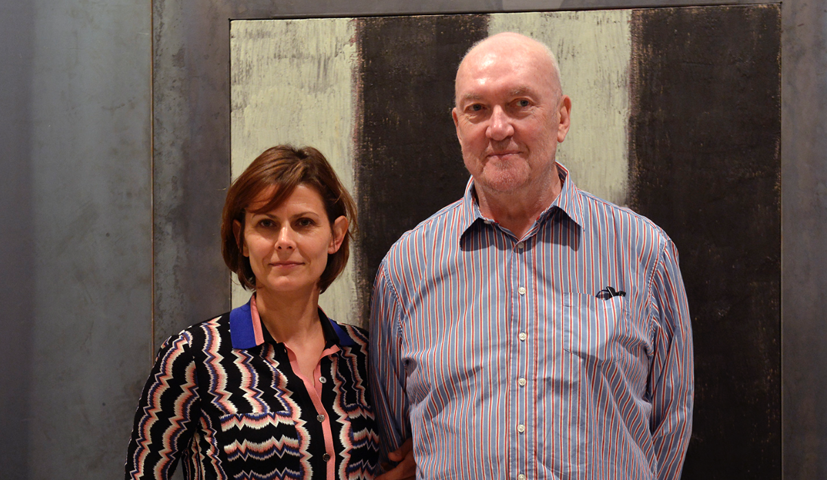 Sean Scully i Liliane Tomasko a la Fundació Bancaixa