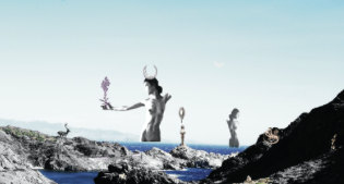 Núria Iglesias a l\'espai Montgrí del Museu de la Mediterrània