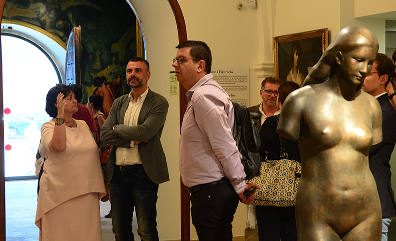 El conseller Santi Vila destaca l’aportació de Sitges al món de les arts