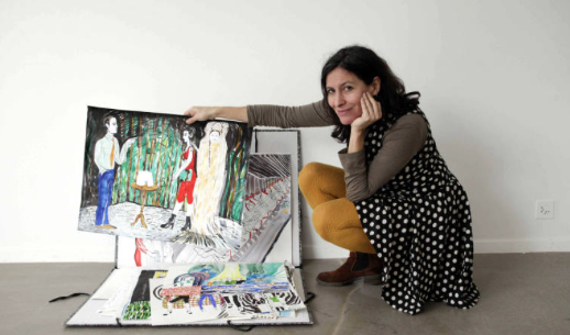 Performance i exposició de Marisa Cornejo a l\'Espai 10