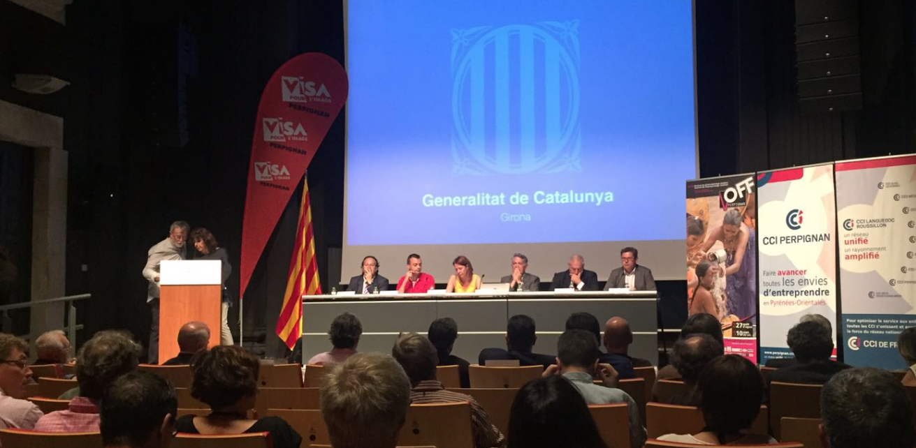 Presentació del Visa pour l\'Image a l\'Auditori Josep Irla